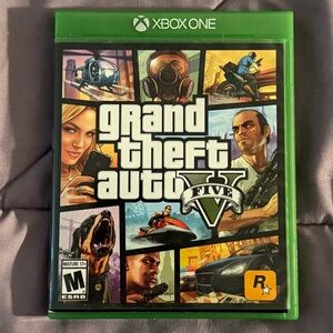 Grand Theft Auto V (GTA V) for Xbox One - Green Case